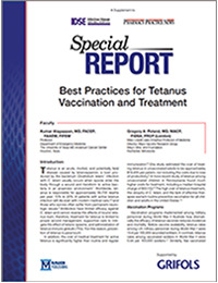 Learn about the best practices for tetanus vaccination and treatment.